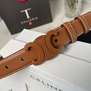 Celine Belt Brown 2.5cm - 3