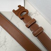 Celine Belt Brown 2.5cm - 2