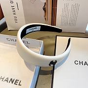 Chanel White Headband - 3