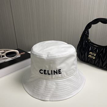 Celine White Hat 02