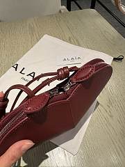 Alaia Le Coeur Shoulder Bag Red 21x17x5cm - 3