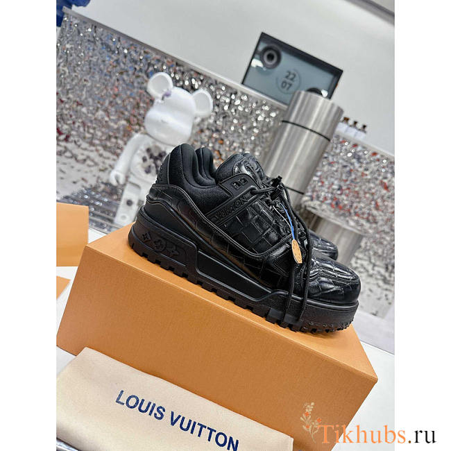 Louis Vuitton LV Trainer Maxi Sneaker Black - 1