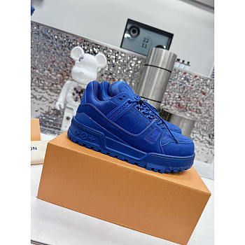 Louis Vuitton LV Trainer Maxi Sneaker Blue