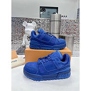 Louis Vuitton LV Trainer Maxi Sneaker Blue - 5