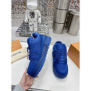 Louis Vuitton LV Trainer Maxi Sneaker Blue - 4