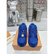Louis Vuitton LV Trainer Maxi Sneaker Blue - 3