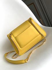 Bvlgari Serpenti Bag Calfskin Yellow 22.5x15x7cm - 6