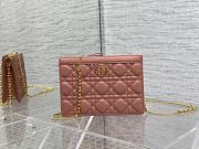 Dior Caro Every Pouch Rose 19x14x3cm - 1