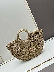 YSL Straw Bag 43x25x6cm - 2