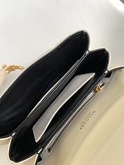 Bvlgari Serpenti Bag Calfskin White 22.5x15x7cm - 6