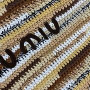 Miu Miu Crochet Tote Bag Natural 40x34x16cm - 2