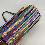 Miu Miu Crochet Tote Bag Multicolored 40x34x16cm - 2