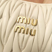 Miu Miu Wander White Bag 20x17x6cm - 4