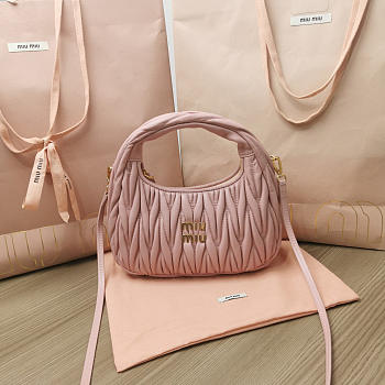 Miu Miu Wander Pink Bag 20x17x6cm