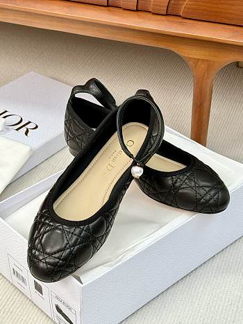 Dior Ballet Shoes Black