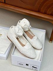 Dior Ballet Shoes White - 5