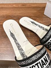 Dior Dway White Slides - 3