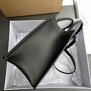 Dior Medium Book Tote Black Bag 36x27.5x16.5cm - 6