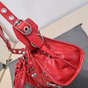 Balenciaga Neo Cagole XS Red Handbag 26x13x18cm - 5