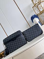 Louis Vuitton LV Trio Messenger Damier Graphite 25 x 18.5 x 7 cm - 1