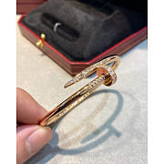 Cartier Juste Un Clou Bracelet with Diamonds Gold - 5