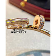 Cartier Juste Un Clou Bracelet with Diamonds Gold - 2