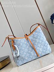 Louis Vuitton LV CarryAll PM Blue Denim 29 x 24 x 12 cm - 1