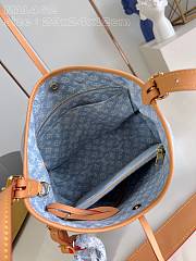 Louis Vuitton LV CarryAll PM Blue Denim 29 x 24 x 12 cm - 5