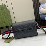 Gucci GG Super Mini Bag Black 17.5x13.5x6.5cm - 4