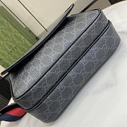 Gucci Small GG Crossbody Bag Black 23x18x12cm - 4