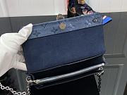 Louis Vuitton LV Vavin Chain Wallet Navy Blue 19x12.5x4cm - 5