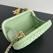 Bottega Veneta Knot With Chain Mint Bag 19x11.5x5cm - 6