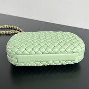 Bottega Veneta Knot With Chain Mint Bag 19x11.5x5cm - 5