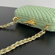 Bottega Veneta Knot With Chain Mint Bag 19x11.5x5cm - 3