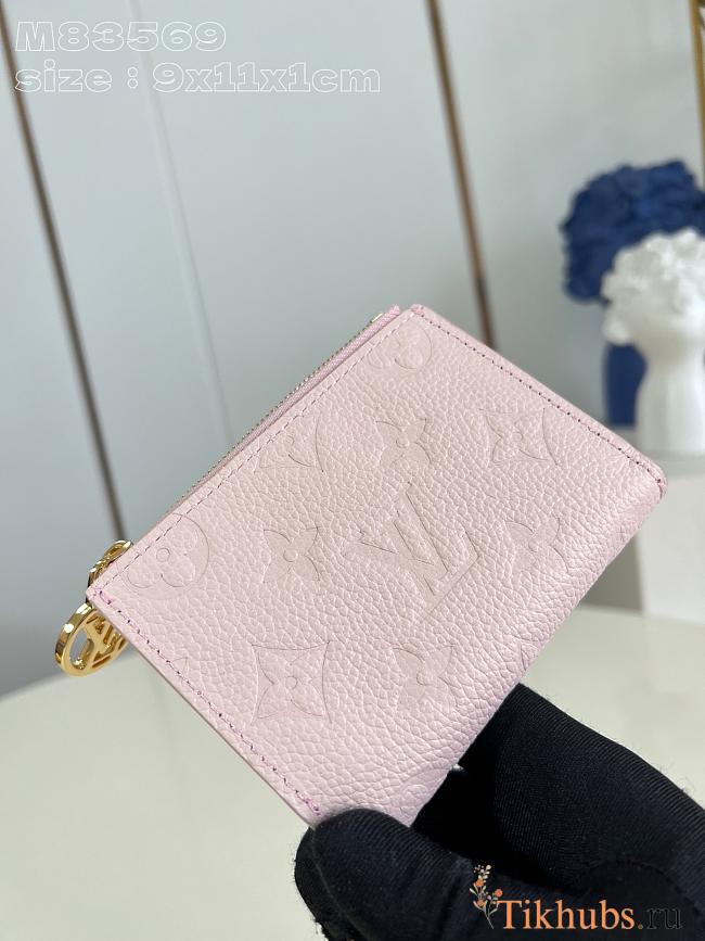 Louis Vuitton LV Lisa Wallet Pink 9 x 11.5 x 1.5 cm - 1