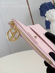 Louis Vuitton LV Lisa Wallet Pink 9 x 11.5 x 1.5 cm - 5