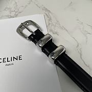Celine Black Belt 1.8cm - 4