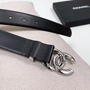 Chanel Black Belt 3cm 02 - 3