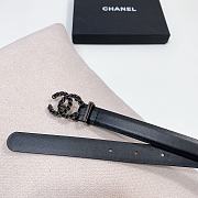 Chanel Black Belt 2cm 03 - 2