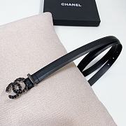 Chanel Black Belt 2cm 03 - 3