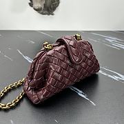 Bottega Veneta Red Lauren 1980 Clutch Black 31cm - 6