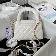 Chanel Kelly Mini Bag White 13x19x7cm - 2