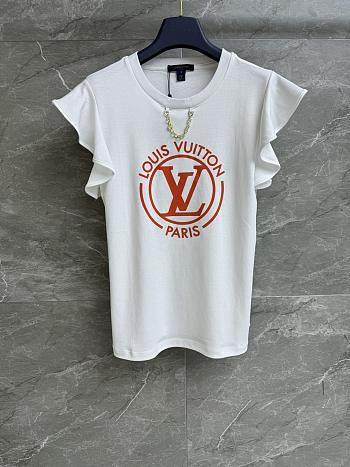 Louis Vuitton LV Flounce Sleeve T-Shirt 