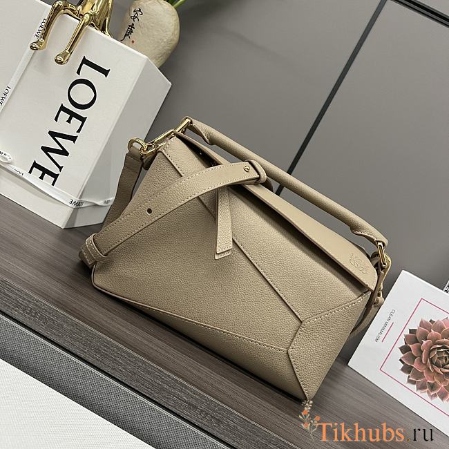 Loewe Small Puzzle Bumbag Beige 24x16x10.5cm - 1