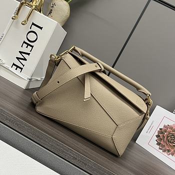 Loewe Small Puzzle Bumbag Beige 24x16x10.5cm