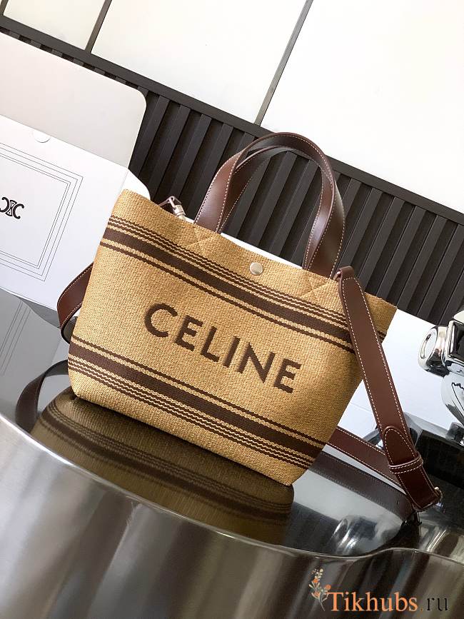 Celine Tote Bag Raffia 31x20x12cm - 1