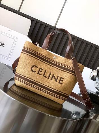 Celine Tote Bag Raffia 31x20x12cm