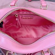Miu Miu Arcadie Leather Bag Pink 23x10x8cm - 5