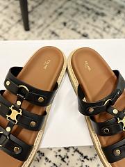 Celine Brown Black Sandal - 2