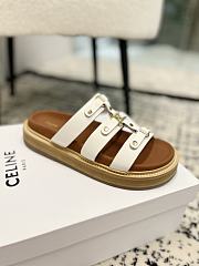 Celine Brown White Sandal - 2